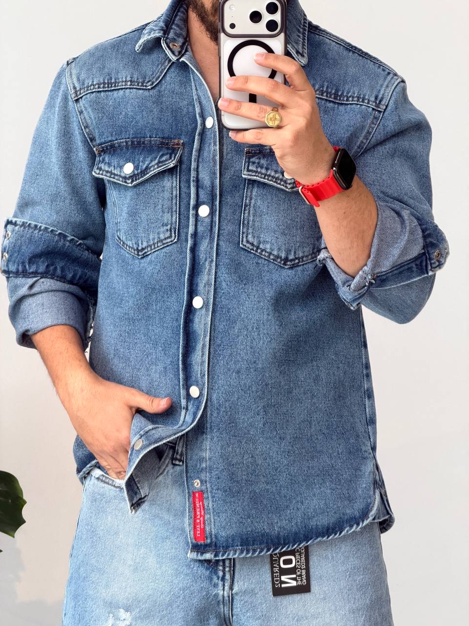 پیراهن جین مردانه